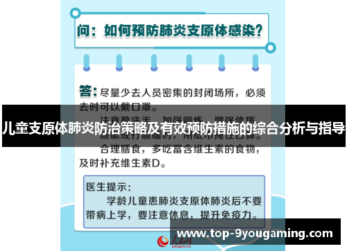 儿童支原体肺炎防治策略及有效预防措施的综合分析与指导